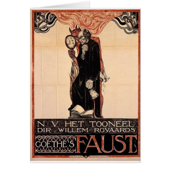 Poster histórico de Fausto (Frente)