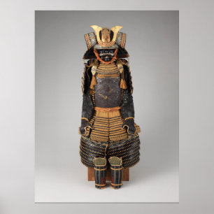 Póster Histórico Samurai Armor Fotografía