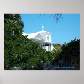 Póster Histórico St. George, Bermudas