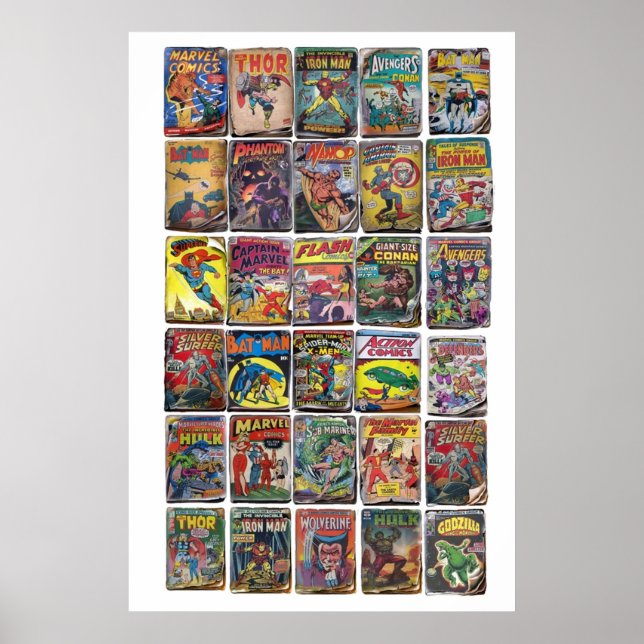 Póster Historieta clásica (Frente)