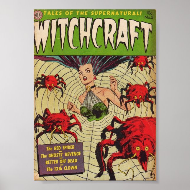 Póster Historieta vintage (Frente)