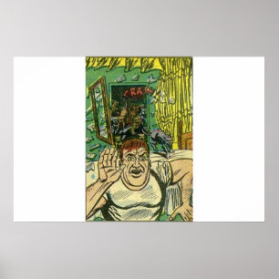 Póster Historietas antiguas de terror   Historieta clásic