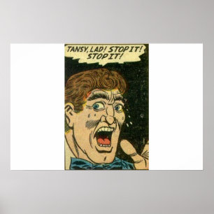 Póster Historietas antiguas de terror   Libro de historie