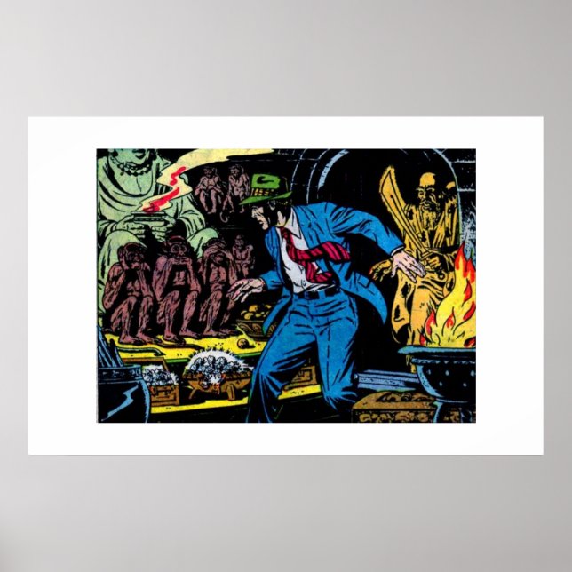 Póster Historietas de la época de oro de los años 90 (Frente)