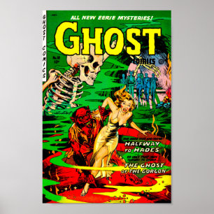 Póster Historietas fantasma - A medio camino de Hades
