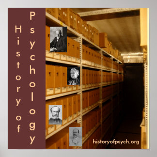 Póster History of Psychology Poster Archive Edition