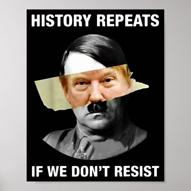 Póster History Repeats If We Don't Resist  (Frente)