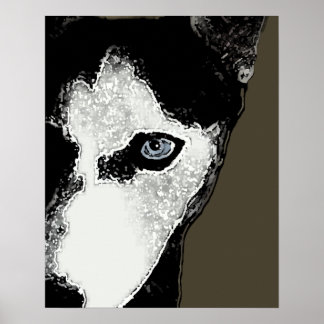 Póster Hitch the Husky