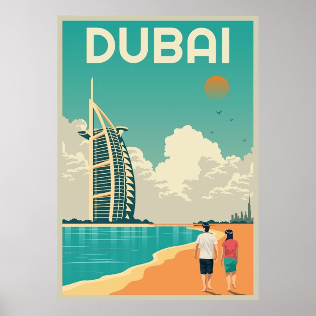 Póster Hitos de Dubai (Frente)