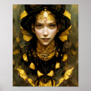 Póster Hive Queen Fantasy Art Poster