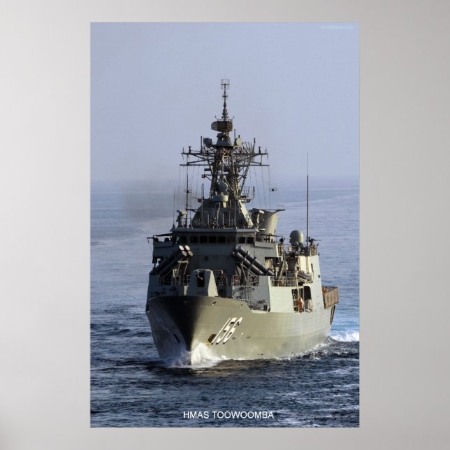 Póster HMAS Toowoomba (Frente)