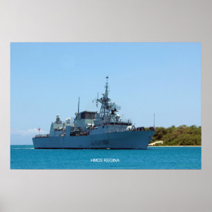 Póster HMCS Regina