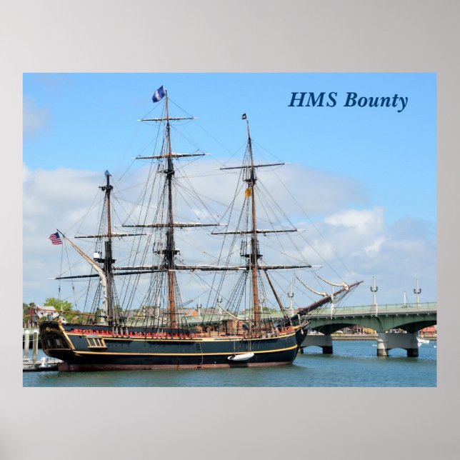 Póster HMS Bounty (Frente)