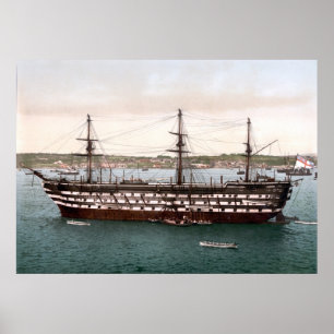 Póster HMS inexpugnable