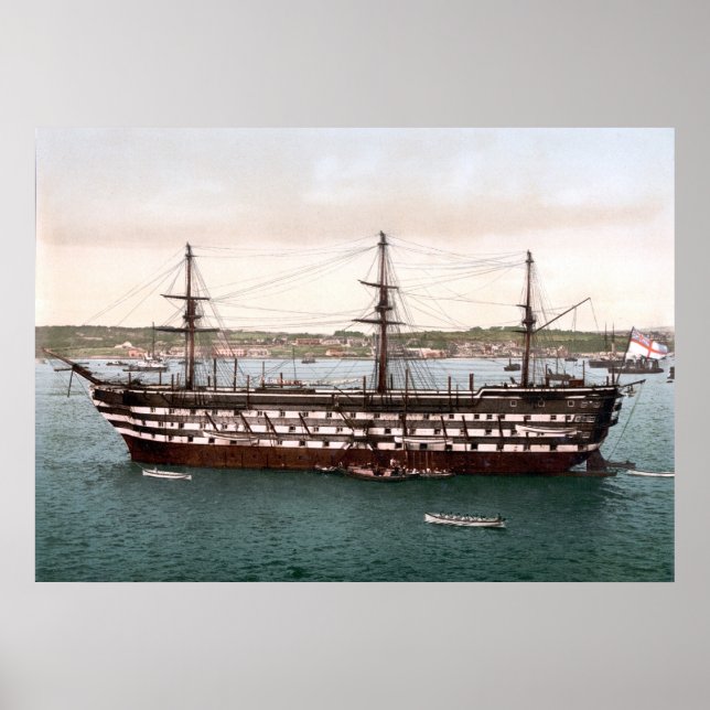 Póster HMS inexpugnable (Frente)