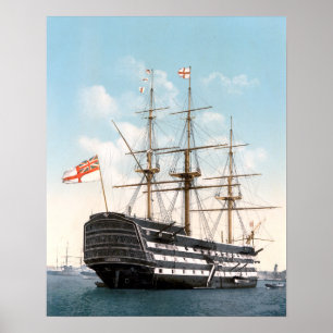 Póster HMS Victory 16" x 20" poster