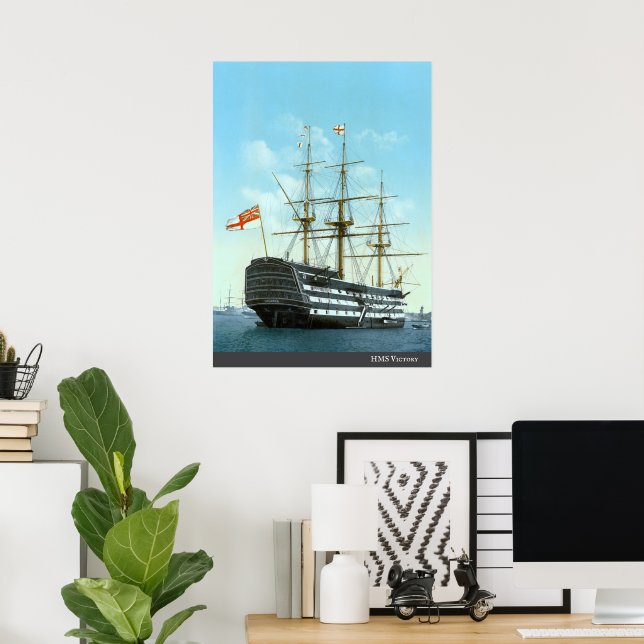 Póster HMS Victory (feat. 1890) (Oficina en casa)