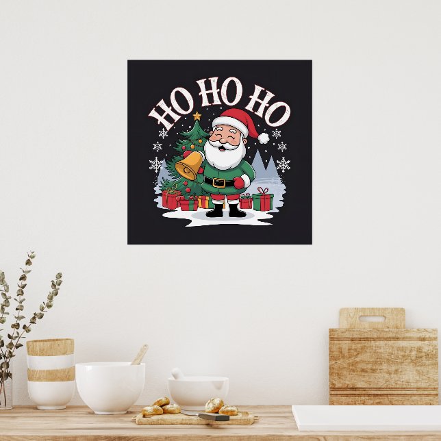 Póster Ho Ho Ho Ho (Cocina)