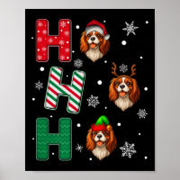 Ho Ho Ho Ho Cavalier King Charles Spaniel Dog Sant