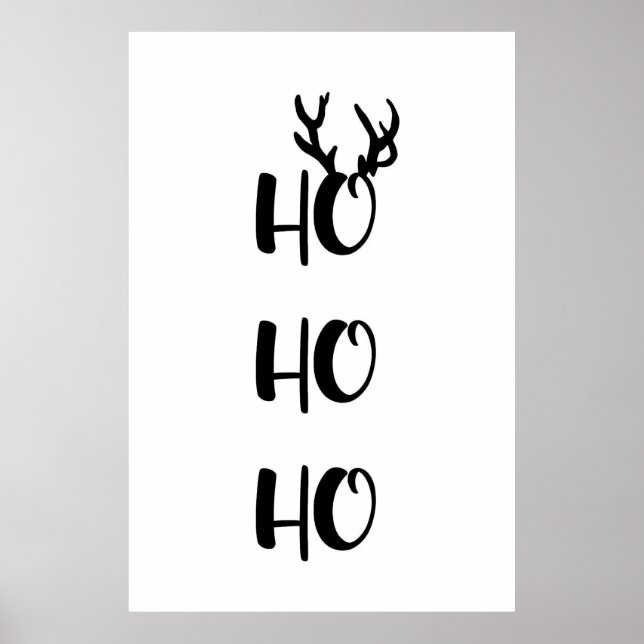 PÓSTER HO HO HO POSTER (Frente)