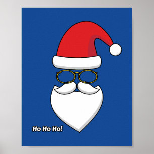 Póster Ho Ho Ho Santa Claus