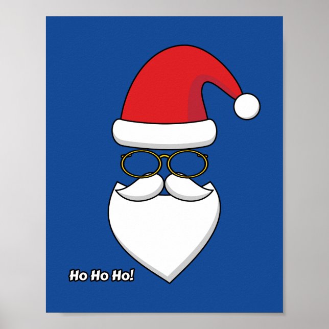 Póster Ho Ho Ho Santa Claus (Frente)