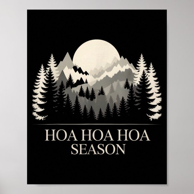Póster Hoa Hoa Hoa Hoa Season Autumn  (Frente)