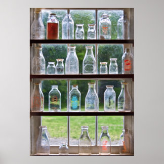 Póster Hobby - Recolector - Botellas de leche