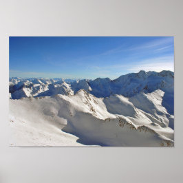 Póster Hochgurgl Obergurgl Tirol Alpes austríacos Austria