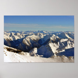 Póster Hochgurgl Obergurgl Tirol Alpes austríacos Austria