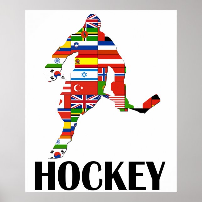 Póster Hockey (Frente)