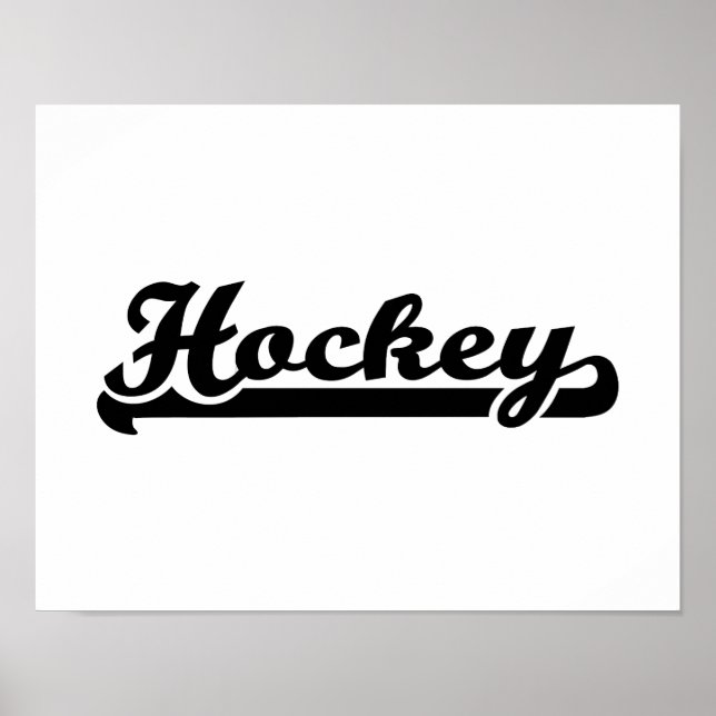 Póster Hockey (Frente)