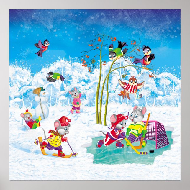 Póster hockey (Frente)