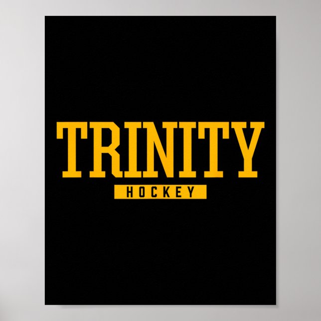 Póster Hockey de Trinity High School (1)  (Frente)