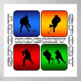 Póster Hockey espectacular