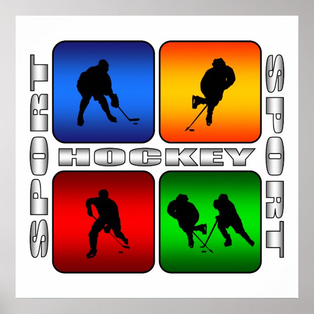 Póster Hockey espectacular (Frente)