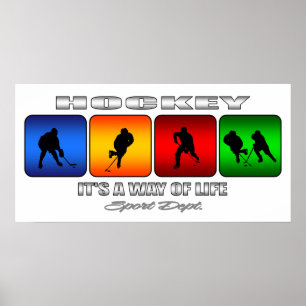 Póster Hockey Guay Es Una Forma De Vida