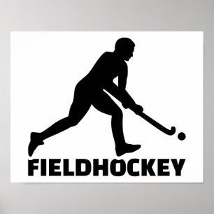 Póster Hockey hierba