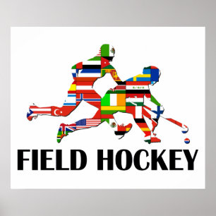 Póster Hockey hierba