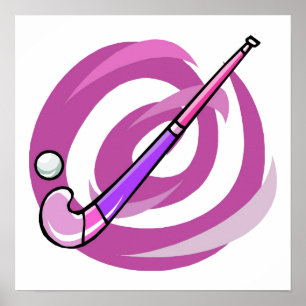 Póster Hockey hierba