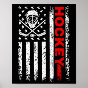 Póster Hockey Hombres Hombres Hombres Hombres Hombres Hoc