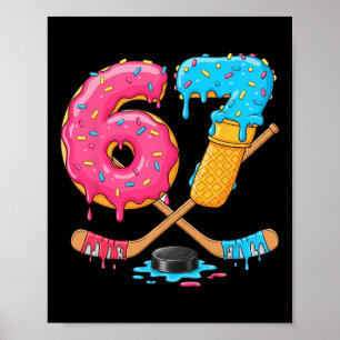 Póster Hockey Seis Siete Helados 67 Gen Alpha Slang Spo