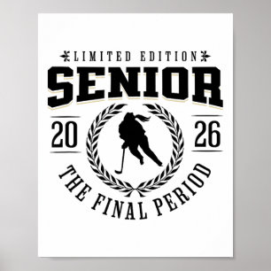 Póster Hockey sobre hielo femenino Sénior El período fina