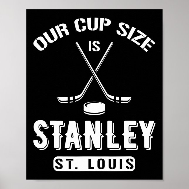 Póster Hockey sobre hielo St Louis Nuestro tamaño de la c (Frente)