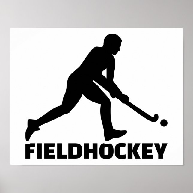 Póster Hockey sobre hierba (Frente)