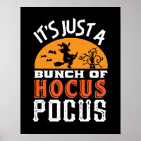 Hocus curioso ocus deja ver Halloween retro vintag
