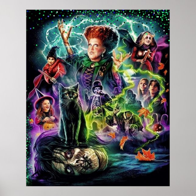 Póster Hocus Pocus 1993 (Frente)