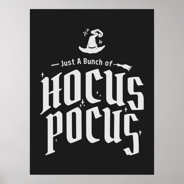 Póster Hocus Pocus Bruma Graciosa Halloween (Frente)