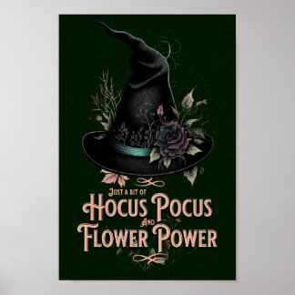Póster Hocus Pocus y Poster de cocina con energía de las