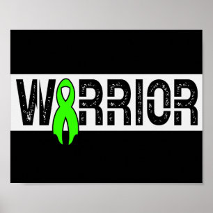 Póster Hodgkins Lymphoma Warrior Cancer Awareness Support